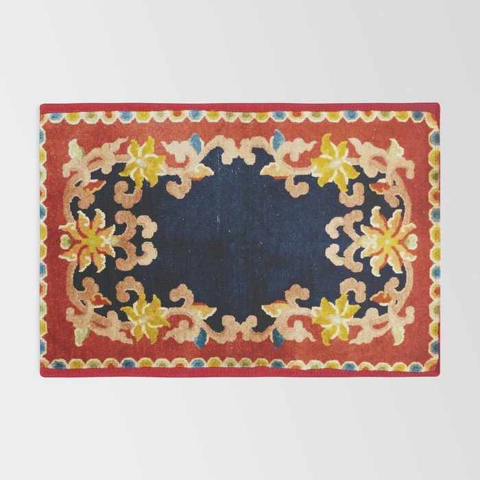 Antique Tibetan Saddle Rug Print Rug Gallery Image 2