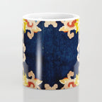 Antique Tibetan Saddle Rug Print Coffee Mug Gallery Image 4
