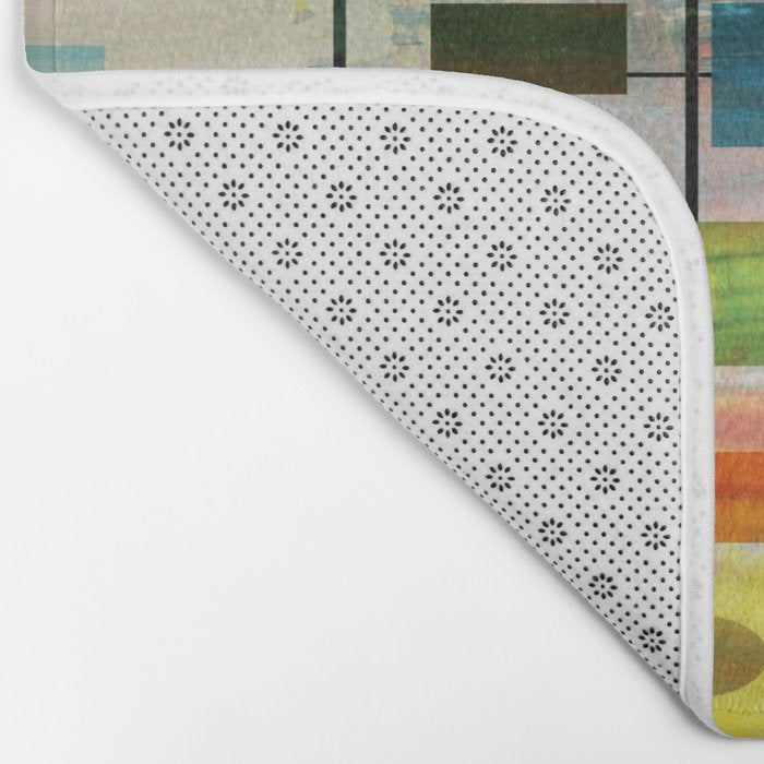 Mid-Century Modern Art 1.3 -  Graffiti Style Bath Mat Gallery Image 2