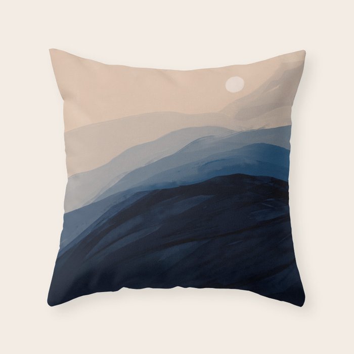 Moonlight View Throw Pillow Gallery Image 6