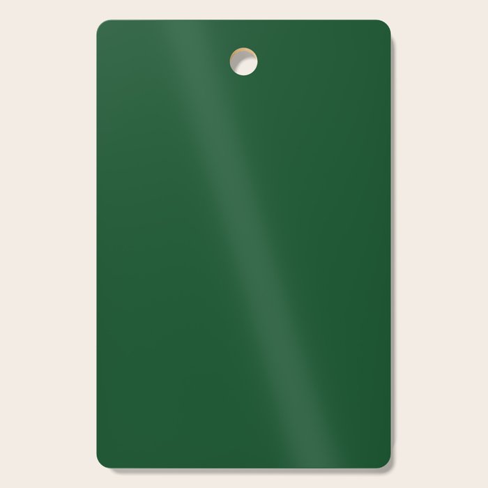Emerald Green Solid Color Cutting Board Gallery Image 1