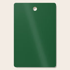 Emerald Green Solid Color Cutting Board Gallery Image 1