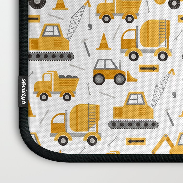 Construction Trucks Laptop Sleeve Gallery Image 3