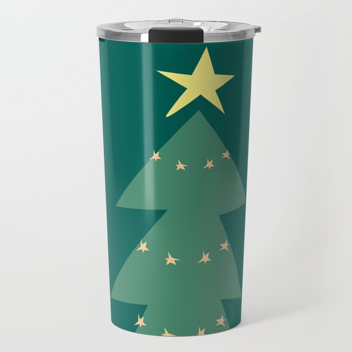 Christmas tree Travel Mug Gallery Image 1