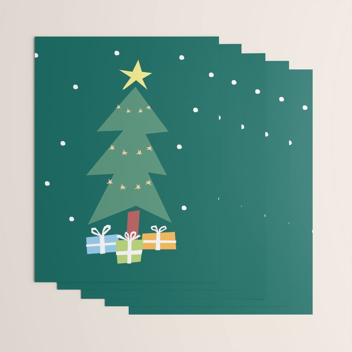 Christmas tree Wrapping Paper Gallery Image 3