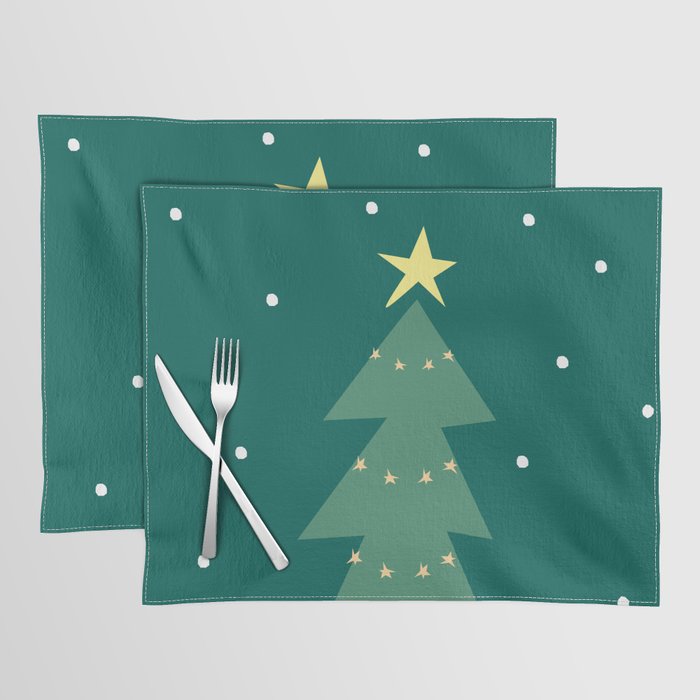 Christmas tree Placemat Gallery Image 1