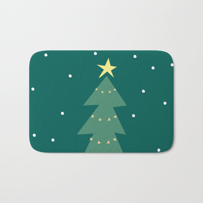 Christmas tree Bath Mat Gallery Image 1