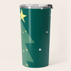 Christmas tree Travel Mug Gallery Image 2