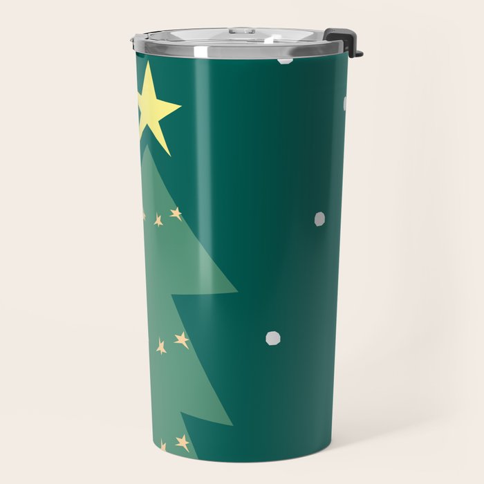 Christmas tree Travel Mug Gallery Image 2