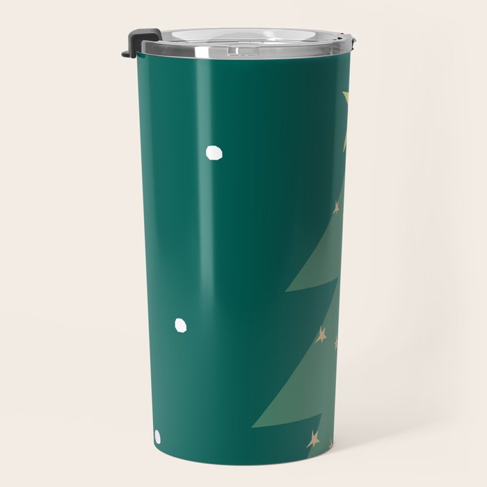 Christmas tree Travel Mug Gallery Image 3