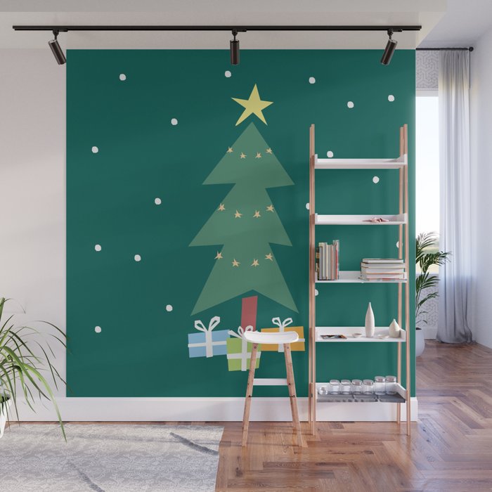 Christmas tree Wall Mural Gallery Image 1