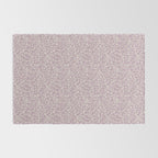 Lavender Boho Ditsy Toile Floral Rug Gallery Image 2