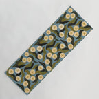 Blue Floral Yoga Mat Gallery Image 1