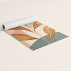 Tropical Leaf- Abstract Art 25 Yoga Mat Gallery Image 2