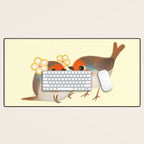 Flowers for you Desk Mat Gallery Image 1