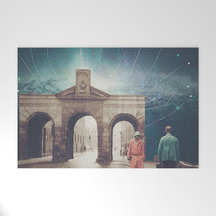 We met as Time Travellers Welcome Mat Gallery Image 1