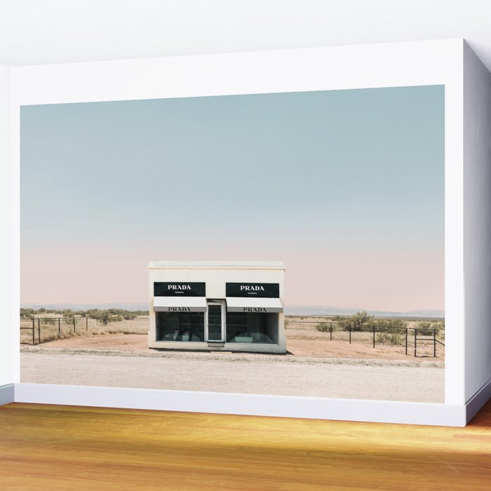 Fashion House Marfa Texas Wall Mural Gallery Image 2