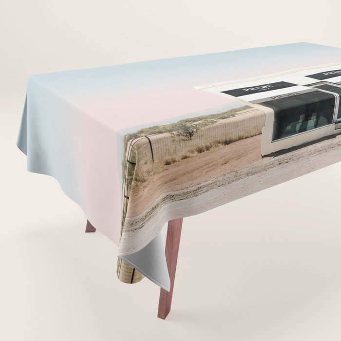 Fashion House Marfa Texas Tablecloth Gallery Image 1