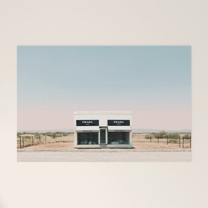 Fashion House Marfa Texas Welcome Mat Gallery Image 1