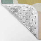 geometry abstract pastel Bath Mat Gallery Image 2