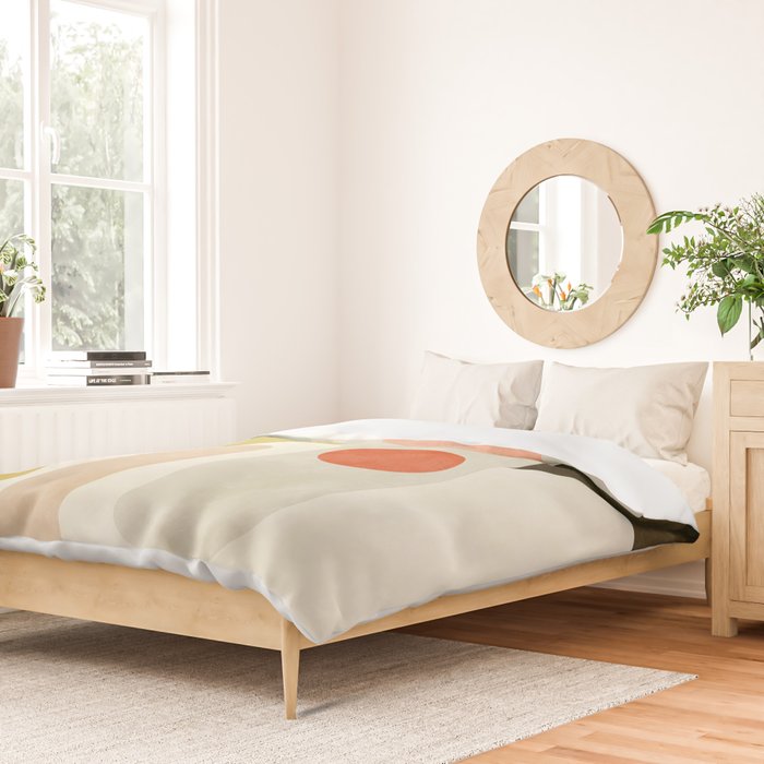 geometry abstract pastel Duvet Cover Gallery Image 2