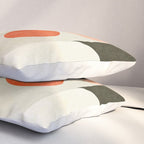 geometry abstract pastel Pillow Sham Gallery Image 3