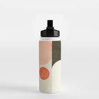 geometry abstract pastel Water Bottle Gallery Image 2