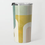 geometry abstract pastel Travel Mug Gallery Image 3
