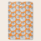 Autumn pumpkin vegetable art pattern Cutting Board Gallery Image 1