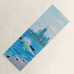 City on the Lake Yoga Mat Gallery Image 1
