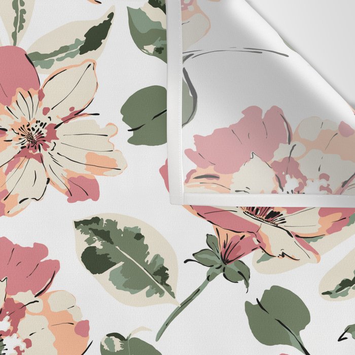Modern tropical garden WGP Wall Tapestry Gallery Image 3
