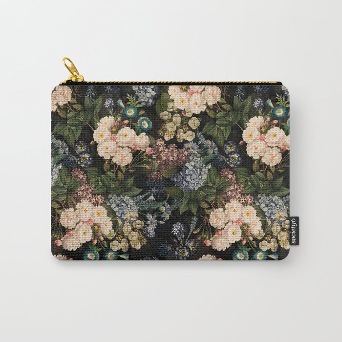 Mystic Vintage Midnight Rose Garden Carry All Pouch Gallery Image 1