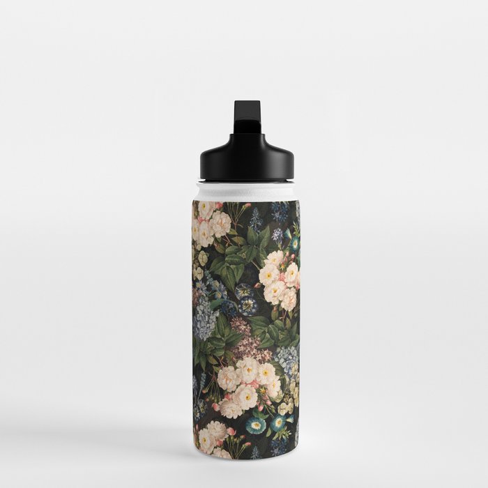 Mystic Vintage Midnight Rose Garden Water Bottle Gallery Image 3