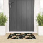 Mystic Vintage Midnight Rose Garden Welcome Mat Gallery Image 3