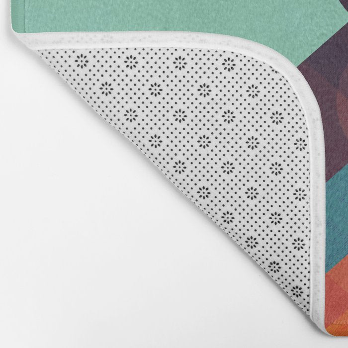 Howling Wild Wolf Bath Mat Gallery Image 2