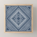 Boho Tiles | Atlantic Blue Mini Art Print Gallery Image 1