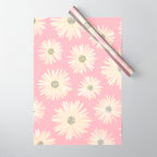 Playful Pink Floral Wrapping Paper Gallery Image 1