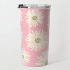 Playful Pink Floral Travel Mug Gallery Image 3