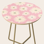 Playful Pink Floral Side Table Gallery Image 2