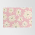 Playful Pink Floral Rug Gallery Image 2