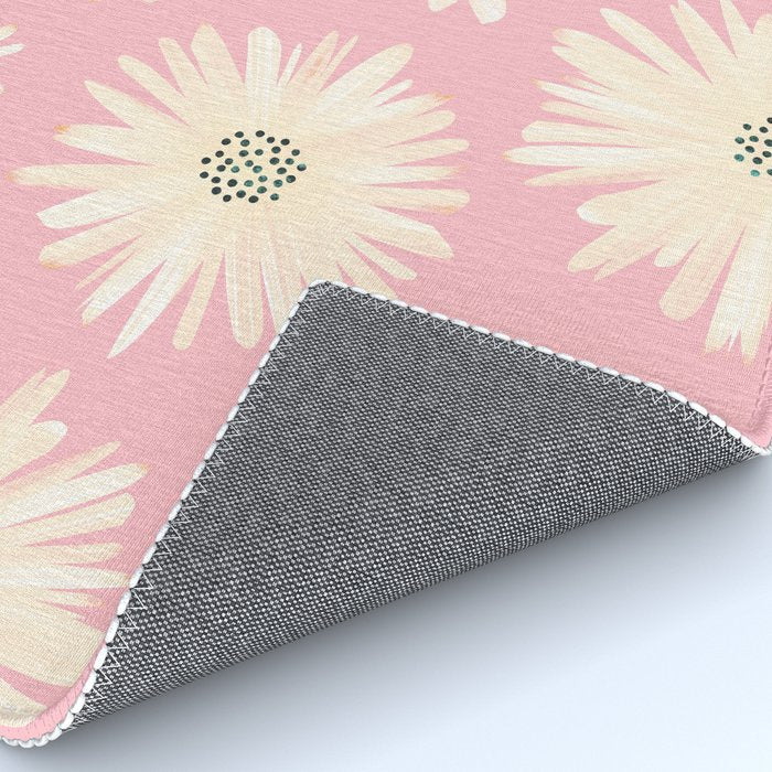 Playful Pink Floral Rug Gallery Image 4