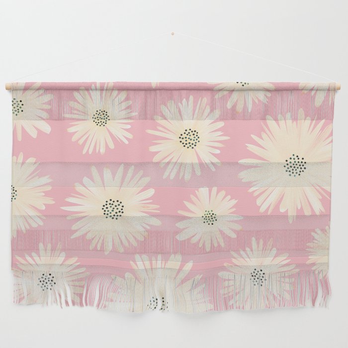Playful Pink Floral Wall Hanging Gallery Image 1
