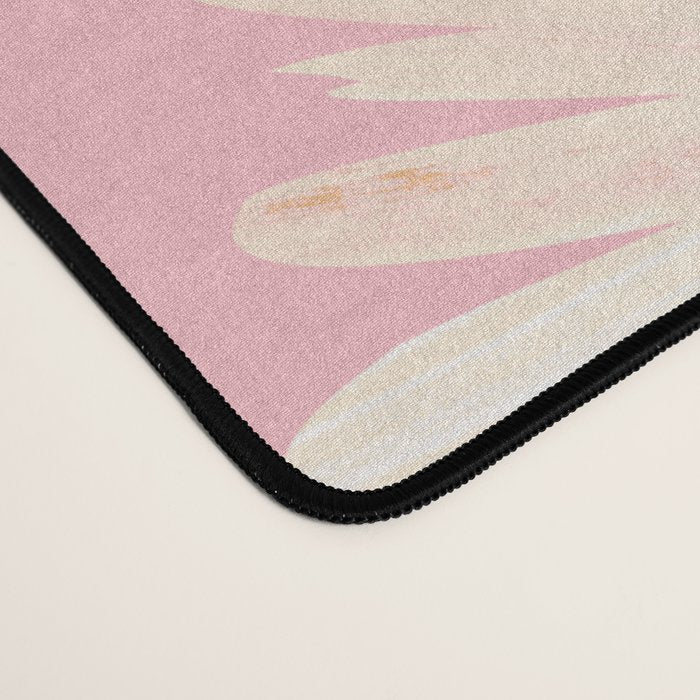 Playful Pink Floral Desk Mat Gallery Image 4