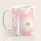 Playful Pink Floral Coffee Mug Gallery Image 3