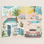 Retro Palm Springs III Jigsaw Puzzle Gallery Image 1