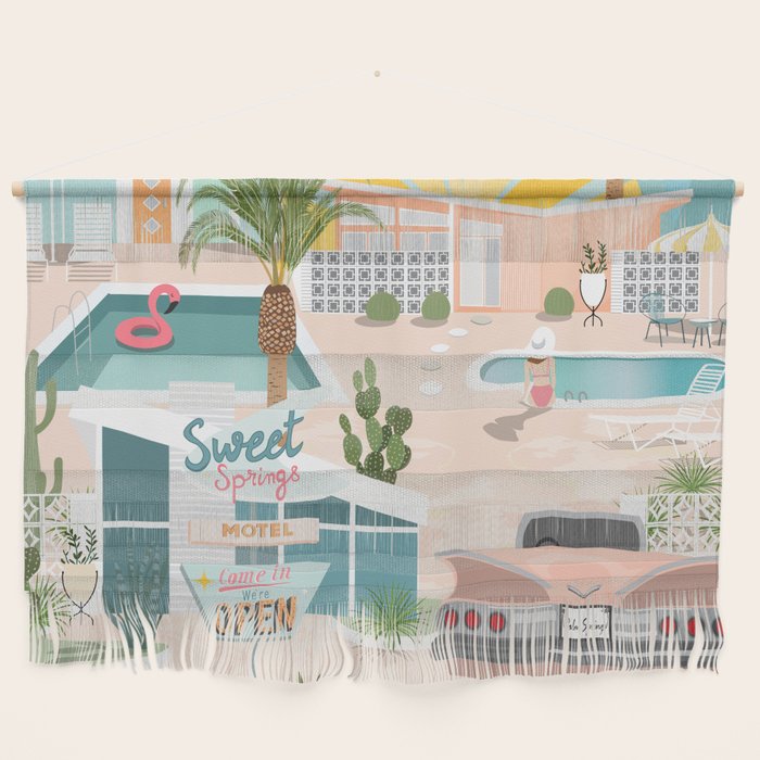 Retro Palm Springs III Wall Hanging Gallery Image 1