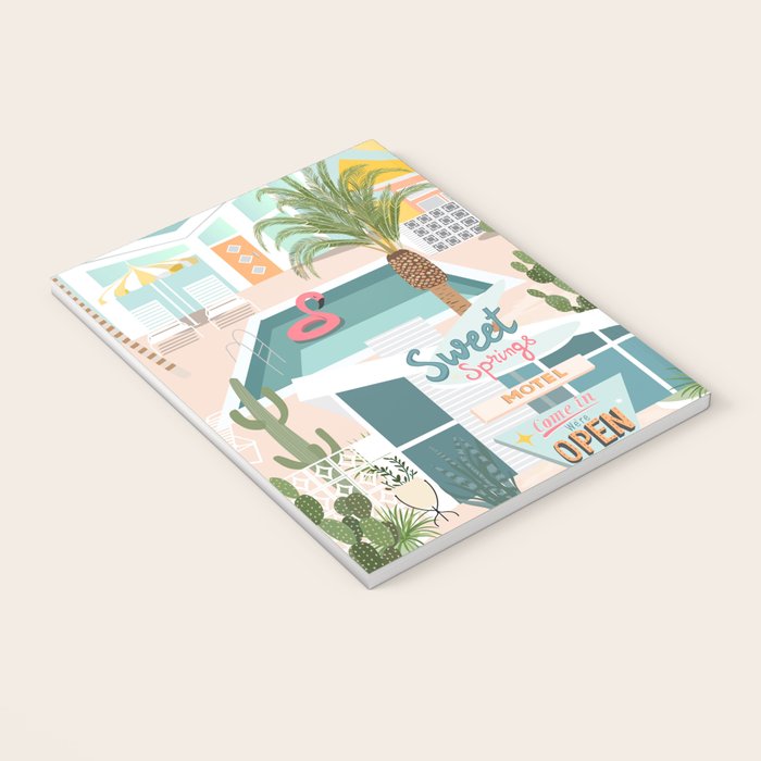 Retro Palm Springs III Notebook Gallery Image 3