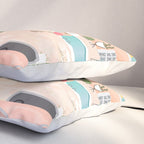 Retro Palm Springs III Pillow Sham Gallery Image 3