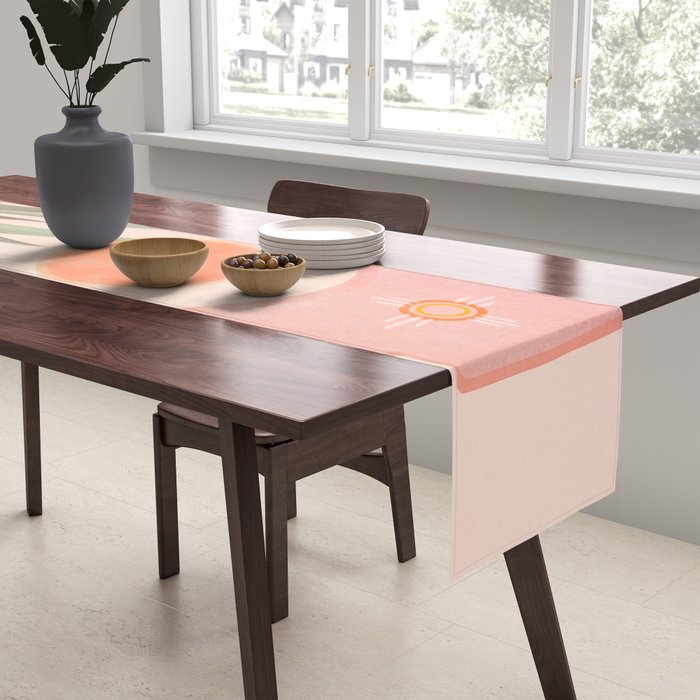 El Sol Sunrise Desert Landscape Table Runner Gallery Image 2