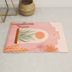 El Sol Sunrise Desert Landscape Rug Gallery Image 1